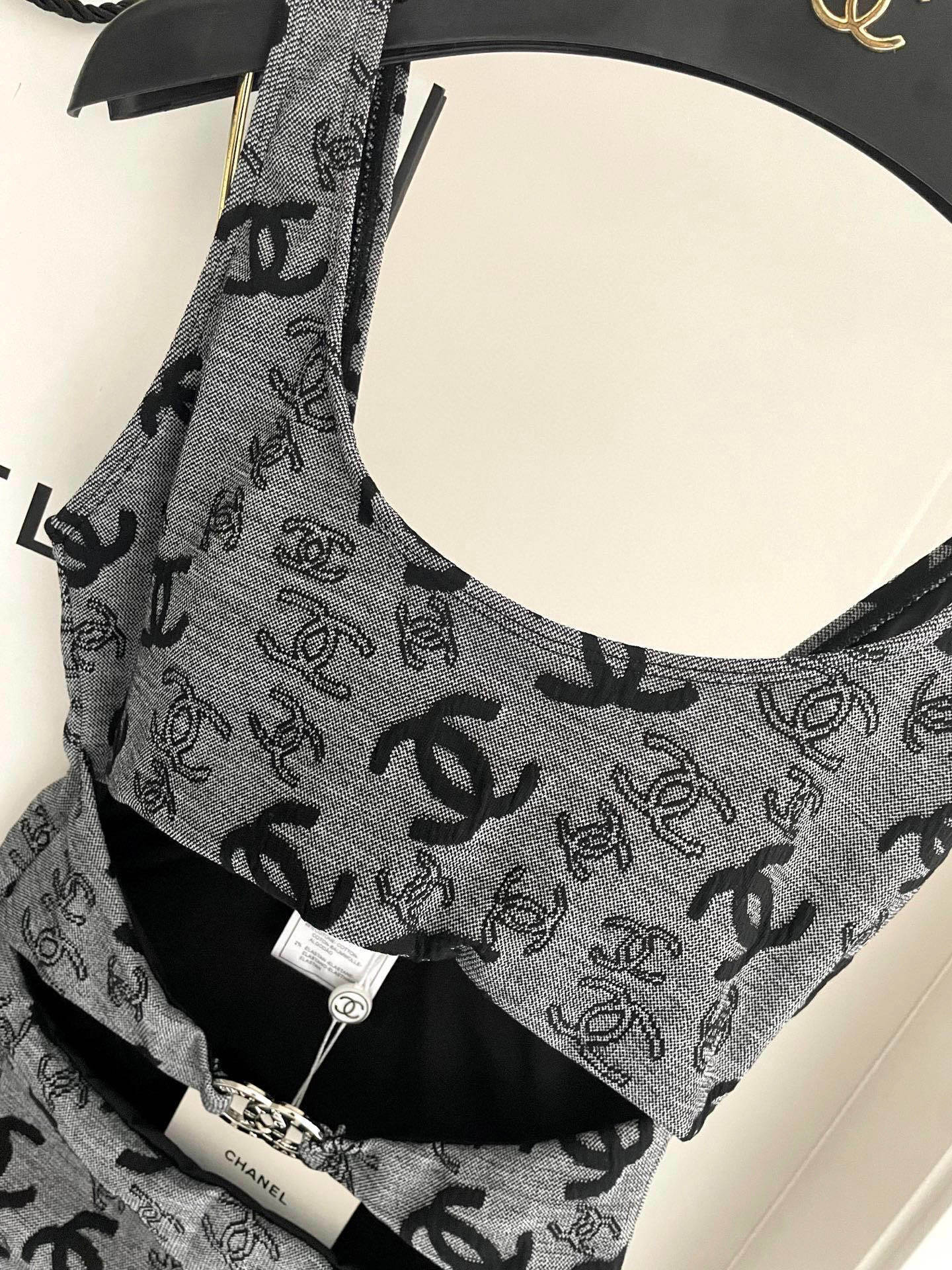 Chanel Inspired Premium Monokini – Designer Swimwear