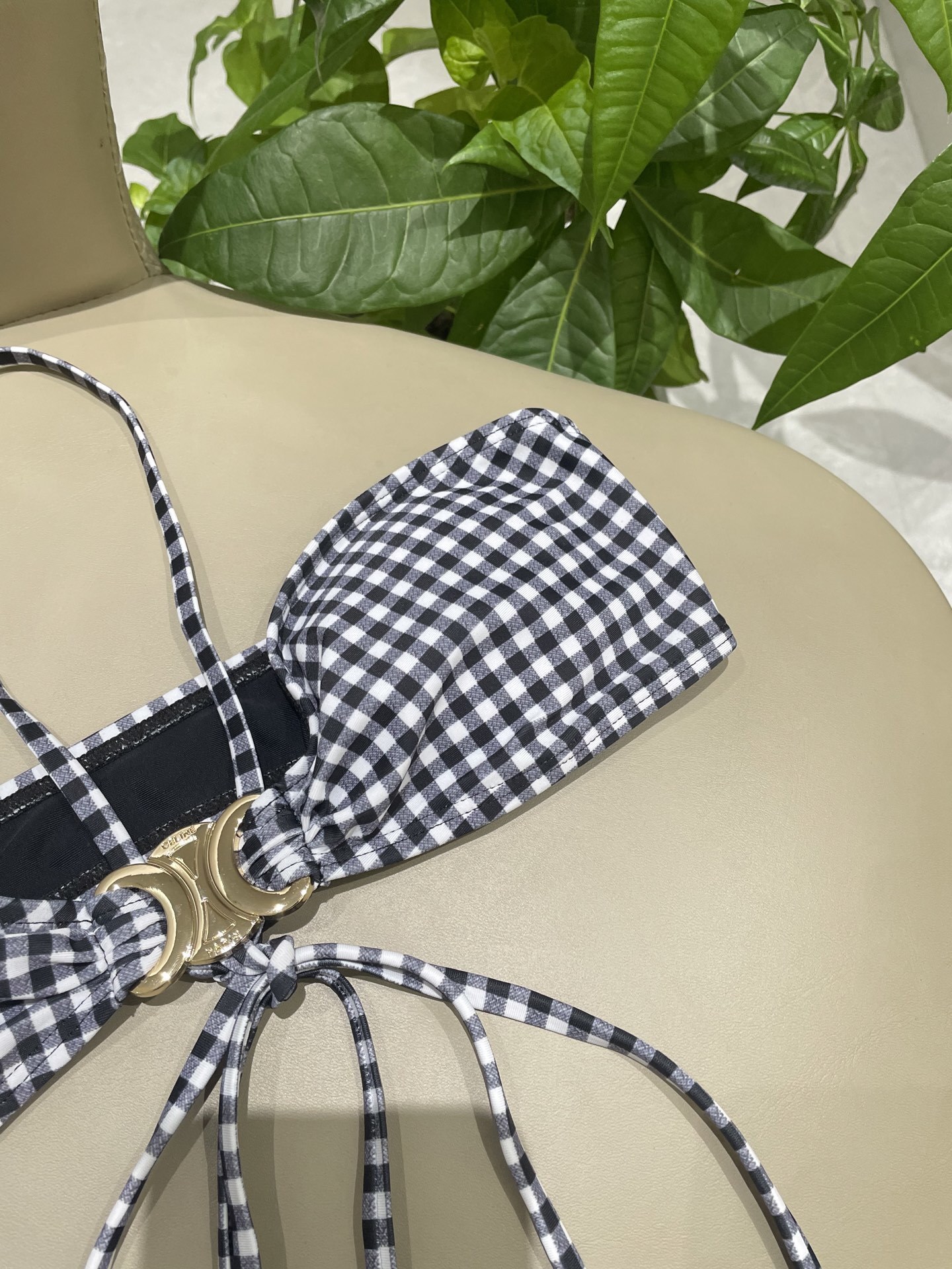 Gingham Chic Bikini – Premium Quality Swimwear
