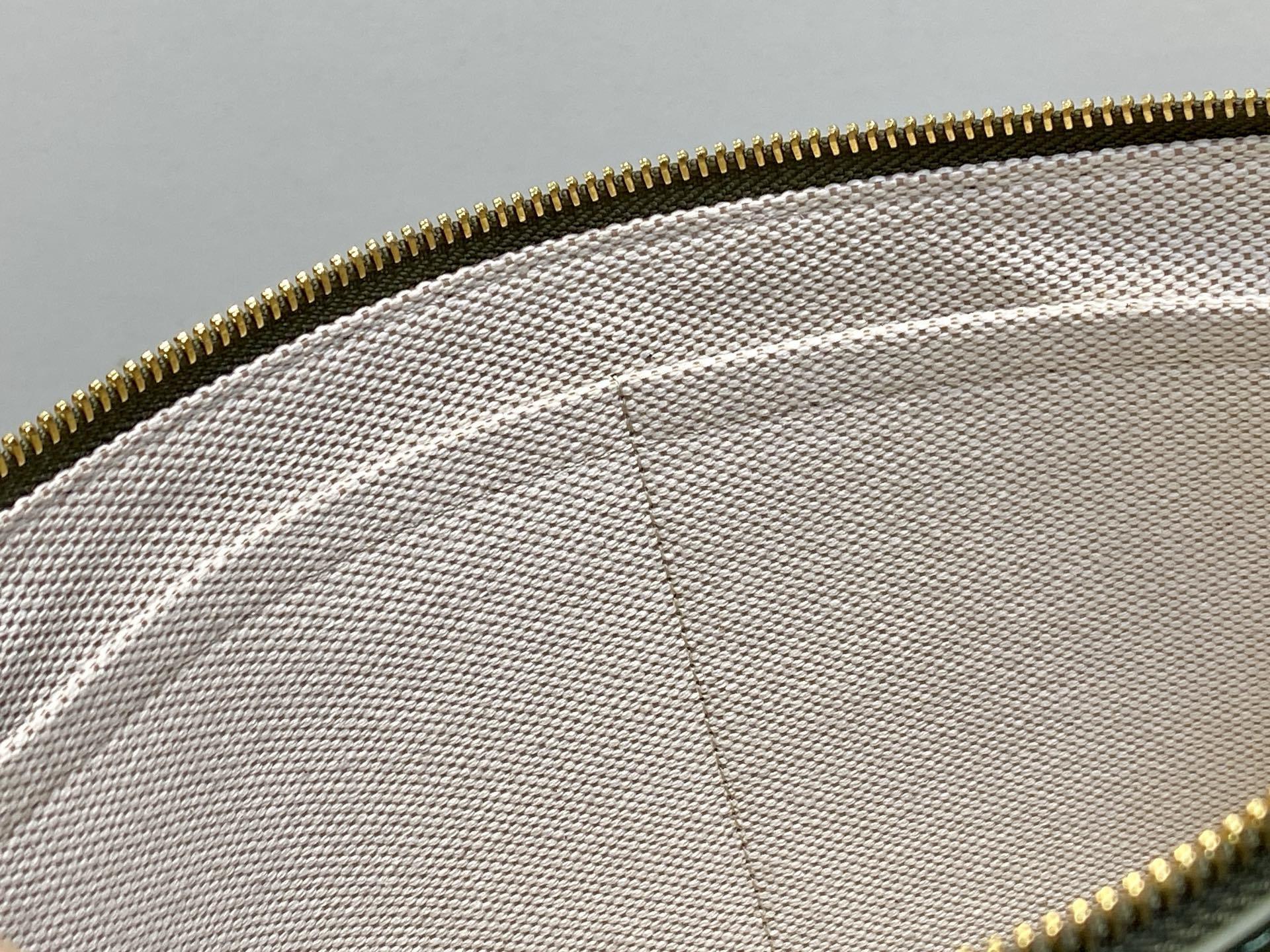 Louis Vuitton Olive Green Monogram Pouch