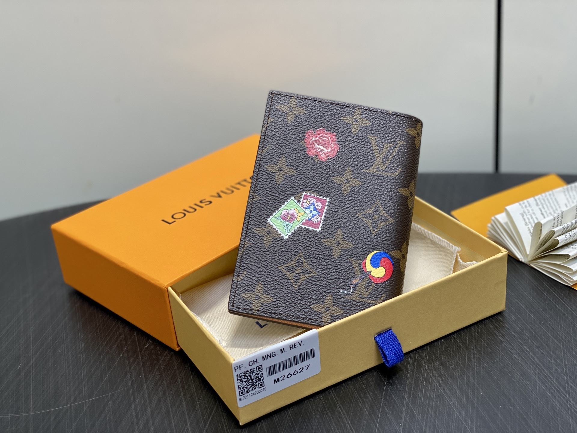 authentic Louis Vuitton Monogram Patches Wallet - Louis Vuitton