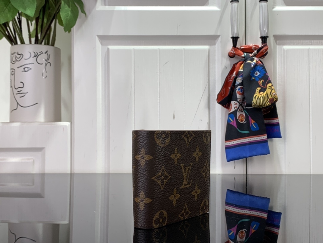 Brown Monogram Louis Vuitton Pocket Organizer - Authentic LV