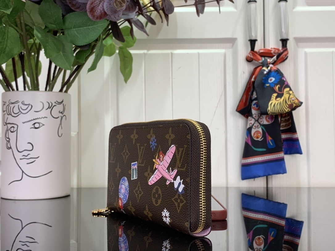 LV Cartoon Zip Wallet Limited - LV Monogram Cartoon Zip Wallet