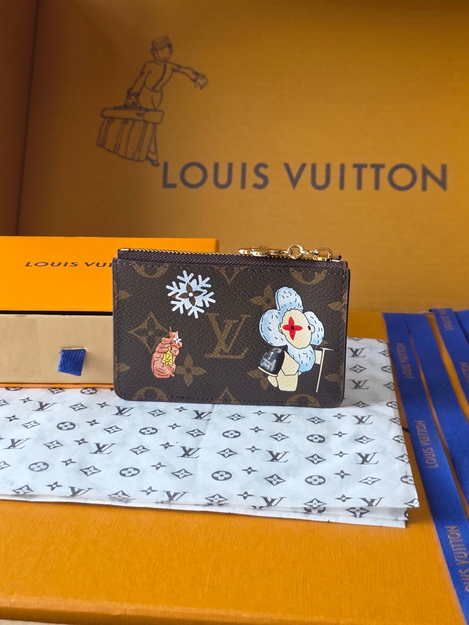 Louis Vuitton Holiday Card Holder monogram - Louis Vuitton Holiday