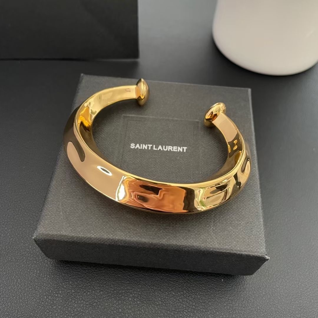 Premium Gold Cuff Bracelet | Designer Inspired Jewelry