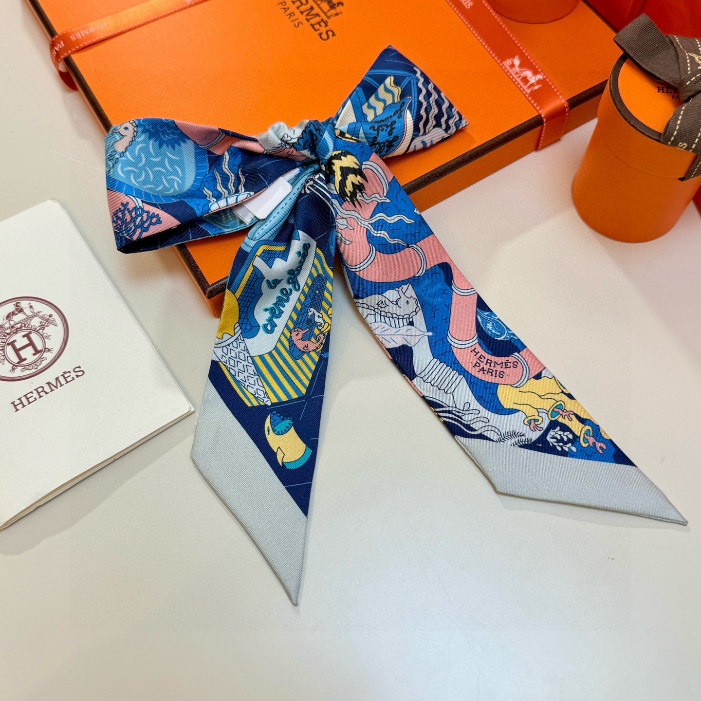 Hermès Silk Twilly Ocean Dream – Hermès Silk Twilly – Ocean Dream