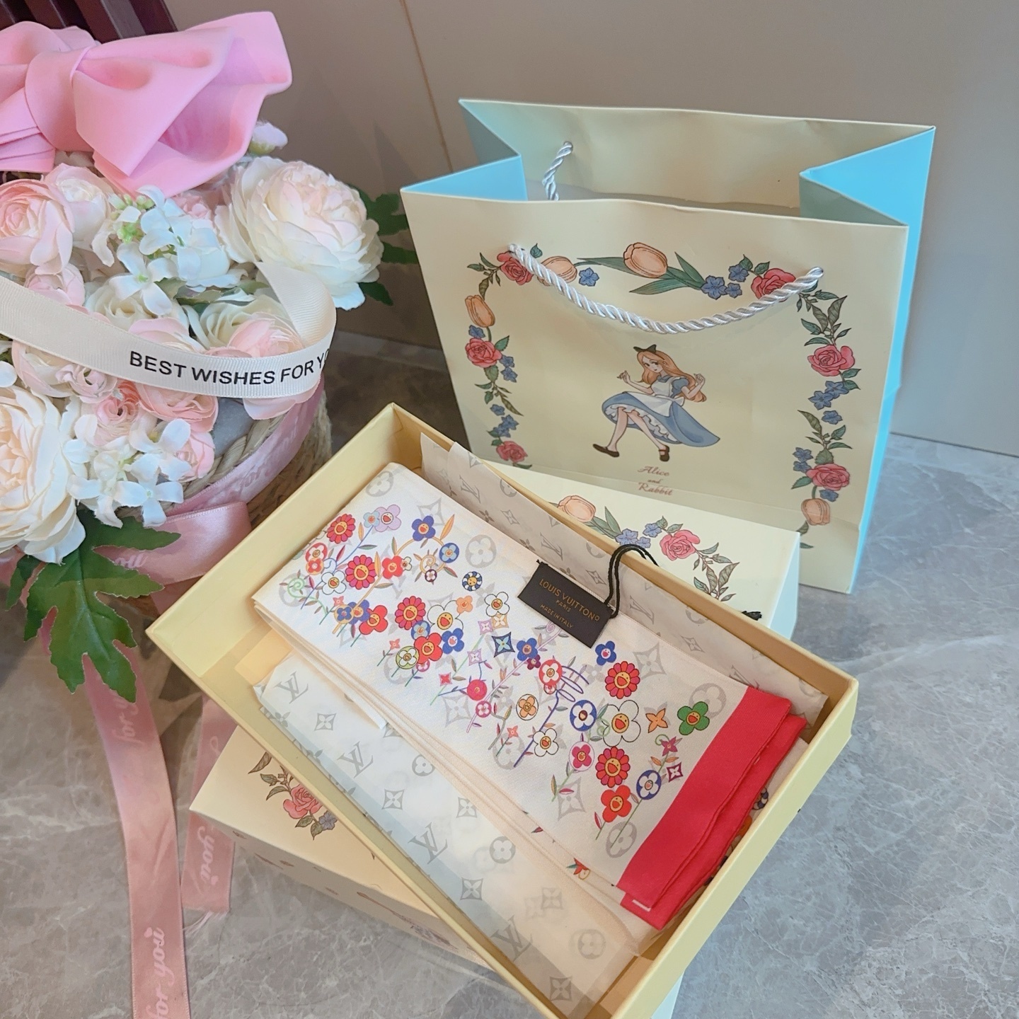 Louis Vuitton Floral Bandeau – Louis Vuitton Floral Print Bandeau