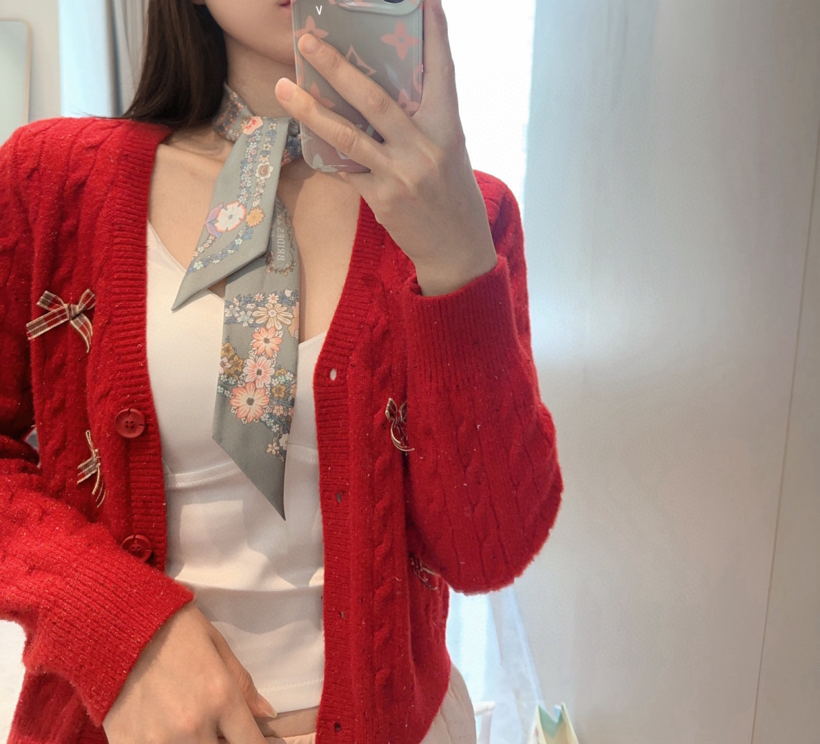 Hermès Floral Silk Scarf Set – Assorted Colors