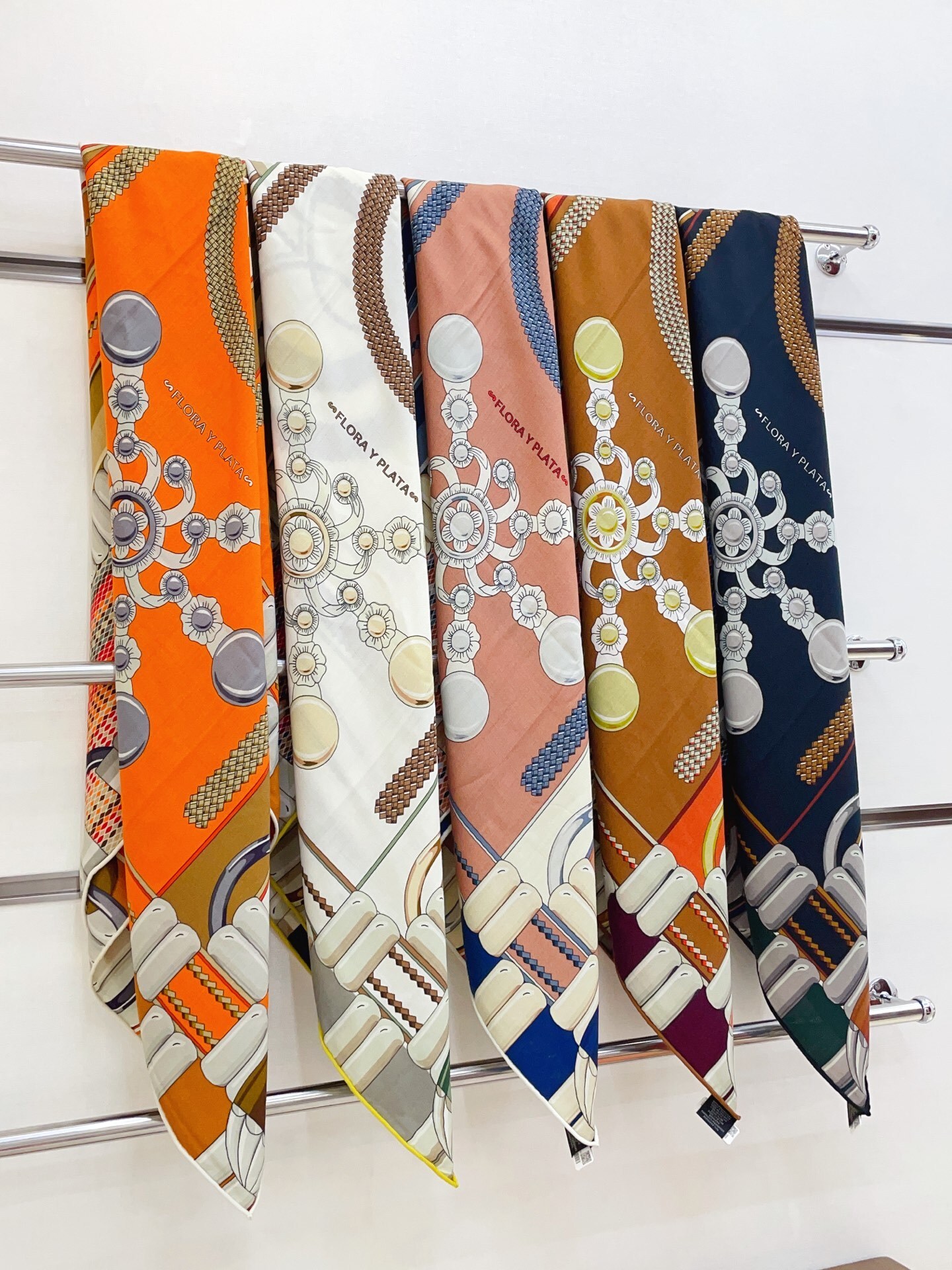 equestrian style Flora y Plata Silk Scarf – Flora y Plata Silk Scarf