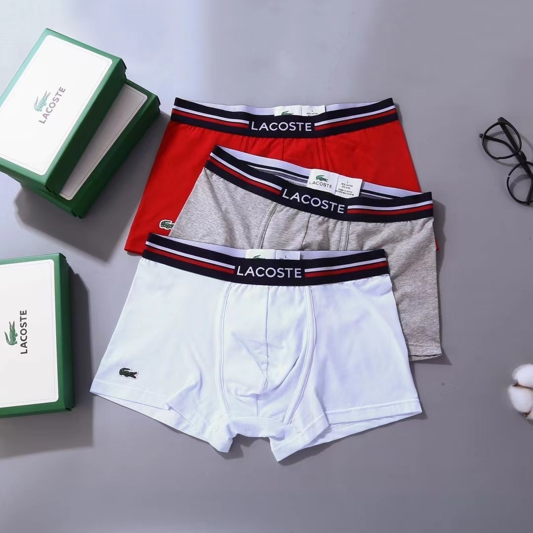 pack Lacoste Classic Boxer Briefs