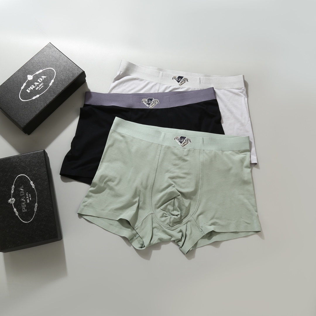 stretch Prada Multi-Color Boxer Briefs