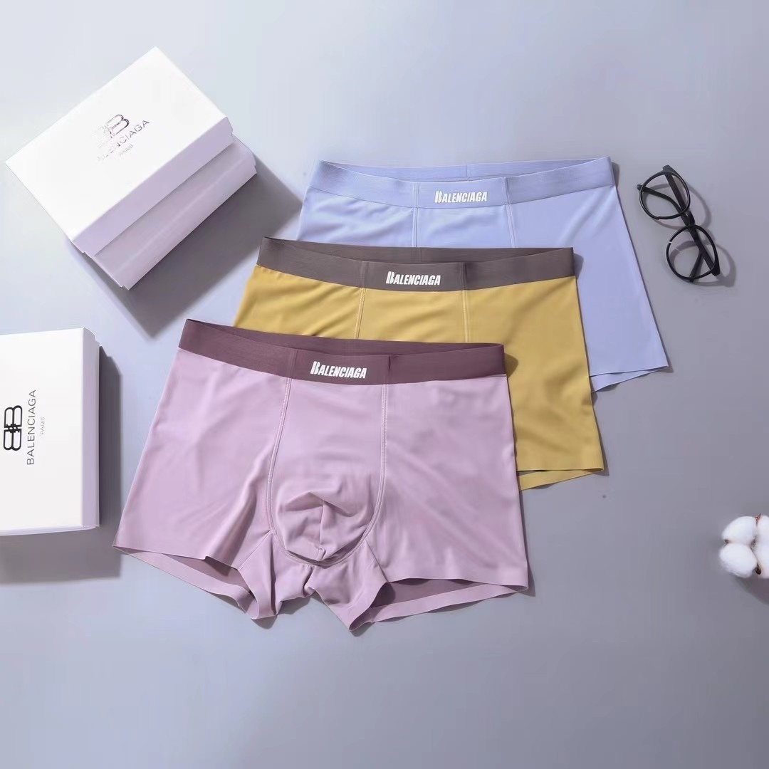 Balenciaga Pastel Boxer Briefs Set – Comfort & Style