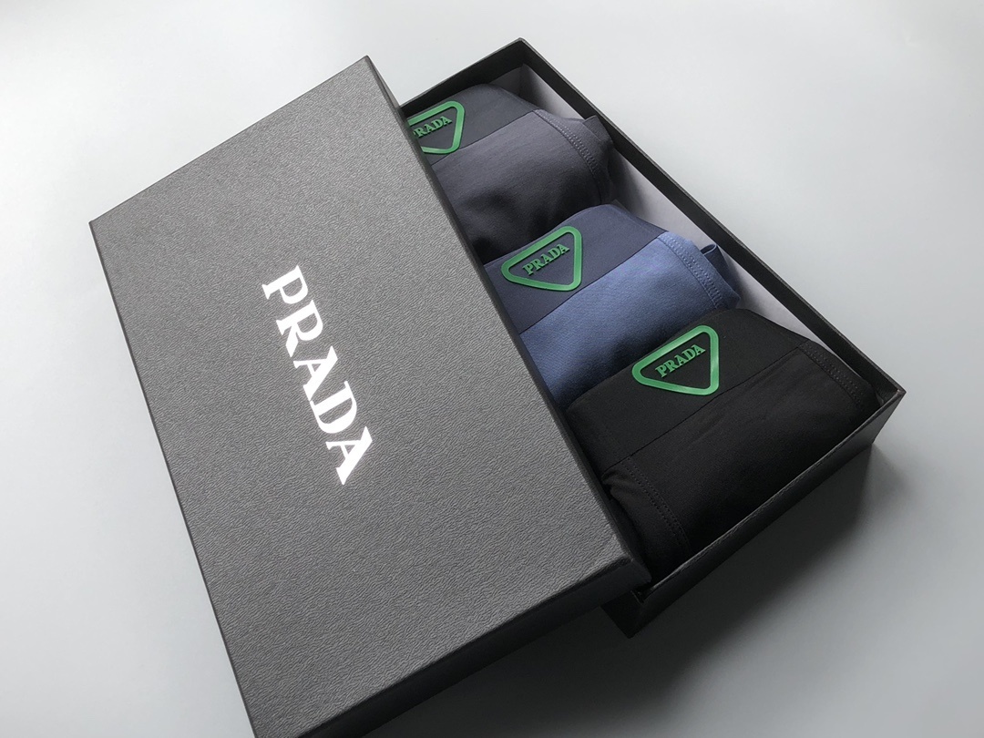 Prada Men’s Boxer Briefs 3 Pack – Prada Men’s Assorted Boxer Briefs