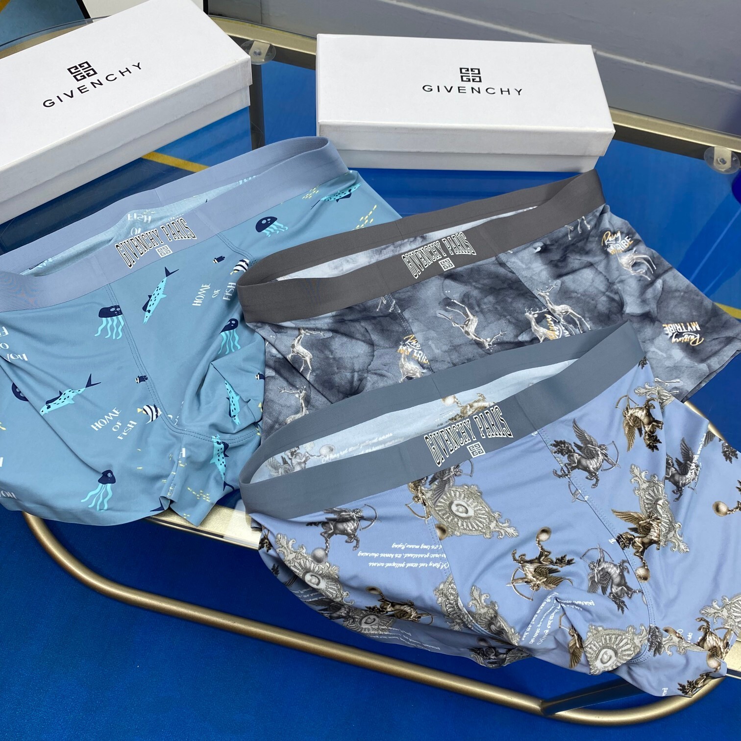 stretch Givenchy Printed Boxer Briefs – Givenchy Printed Stretch