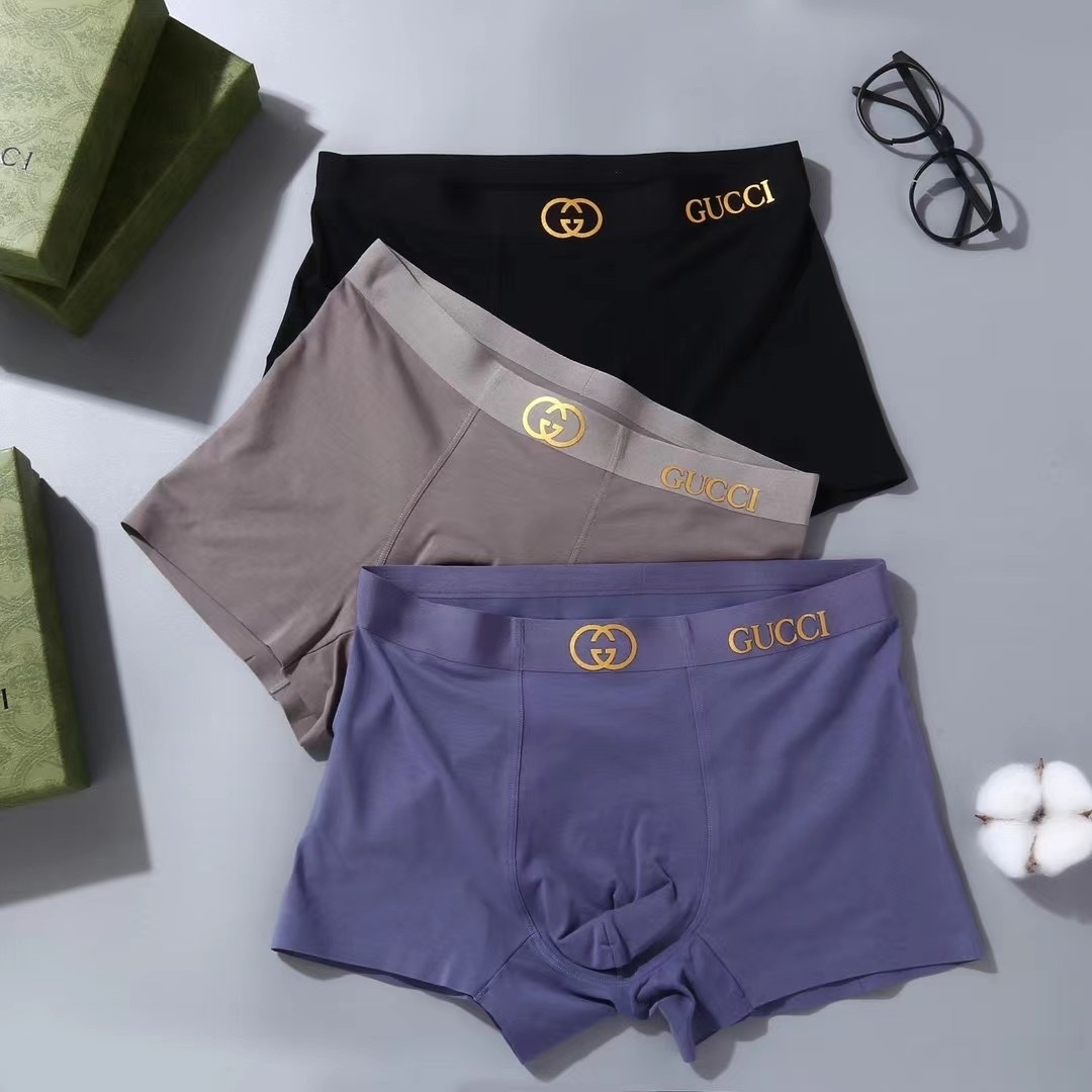 Gucci Men’s Cotton Boxers – Gucci Men’s Stretch Cotton Boxers
