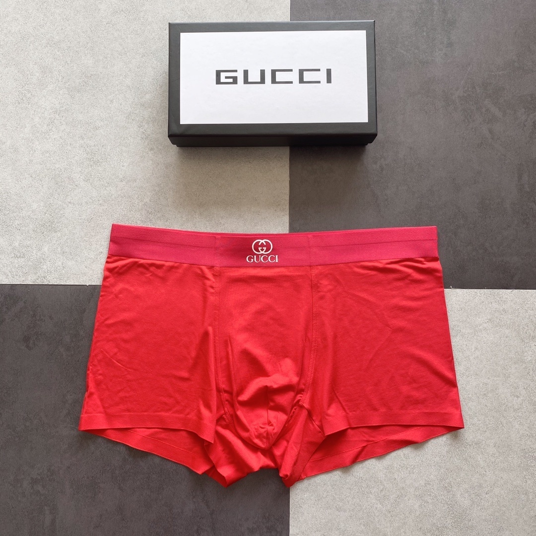 Gucci Red Cotton Boxer Briefs iconic – Gucci Red Cotton Boxer Briefs