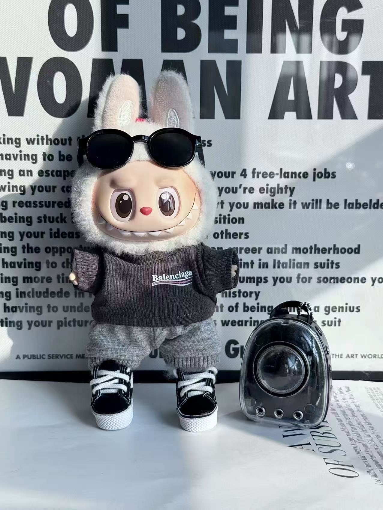 Premium Labubu Balenciaga Figurine 2024 - Exclusive Collectible Toy