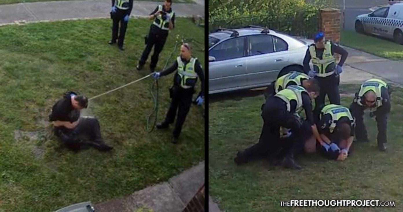 Cops Charged After Video Shows Them Pull Disabled Man From His Home, Torture Him in Front Yard