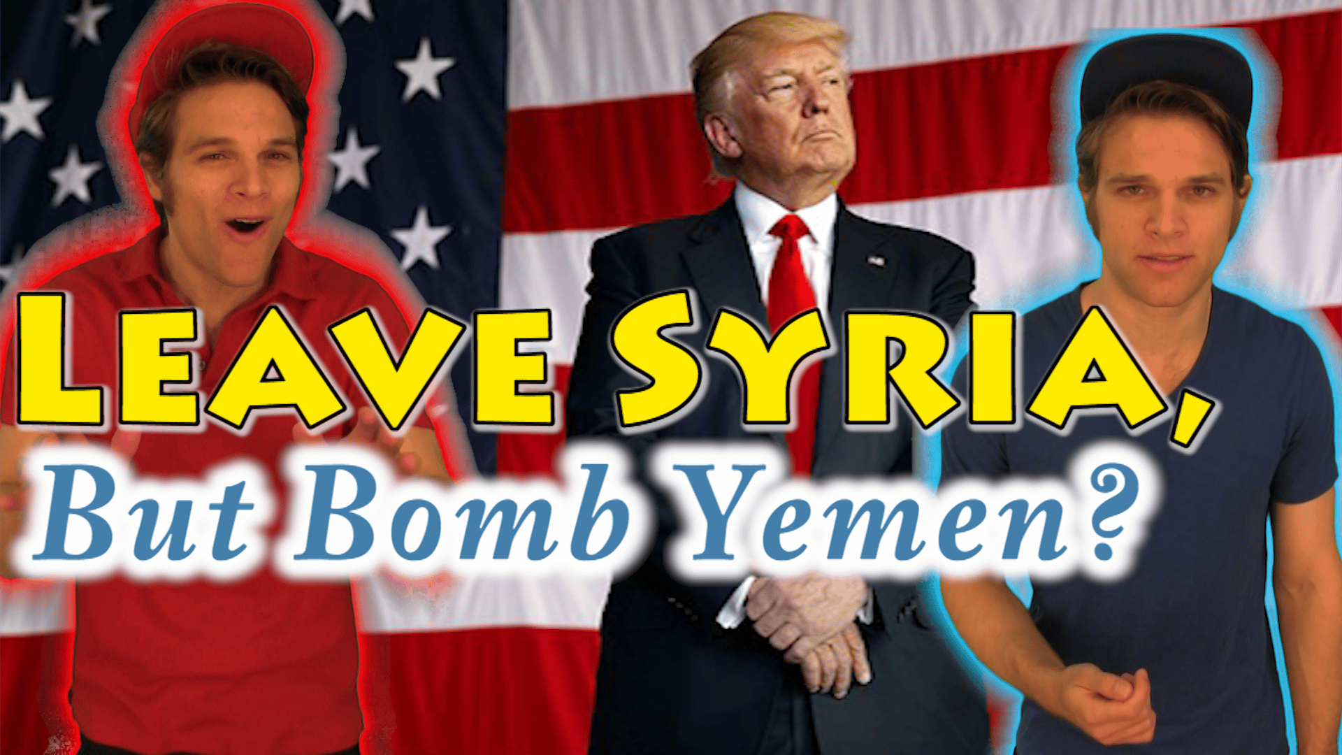 Donald Trump wants to Leave Syria but Bomb Yemen?