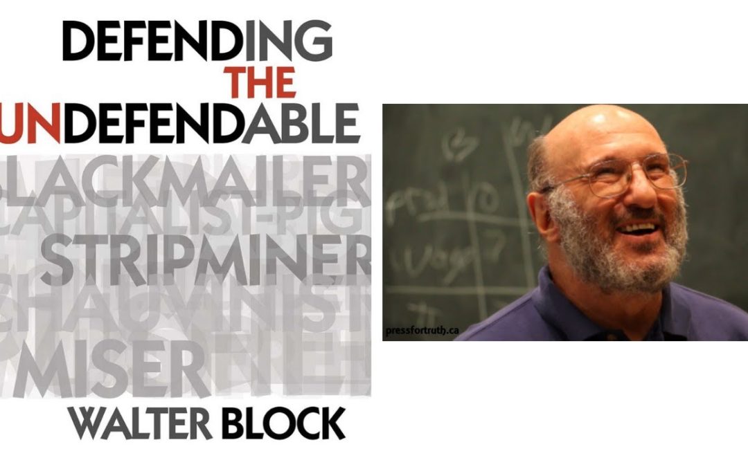 Defending Libertarianism. Walter Block and Keith Knight