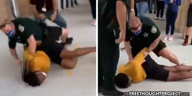 Cop Restrains Teenager, Proceeds to Slam Her Unconscious Into Concrete