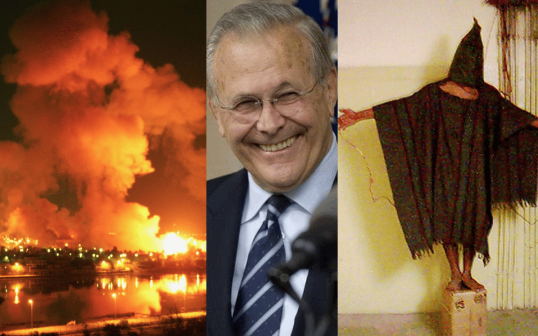 Burn in Hell Donald Rumsfeld