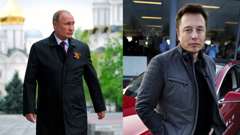 musk and putin