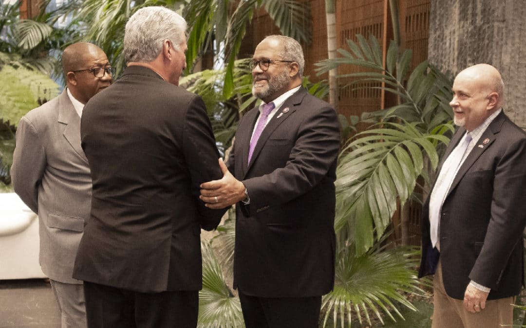 Three Democratic Lawmakers Make Diplomatic Visit to Cuba