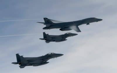 US Bombers Drop Live Munitions in Threat to North Korea