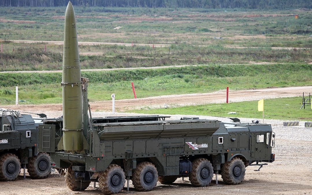 Belarusian Troops Train on Russia’s Nuclear-Capable Iskander Missiles