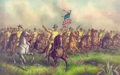 theodore roosevelt rough riders spanish american war kurz 1898