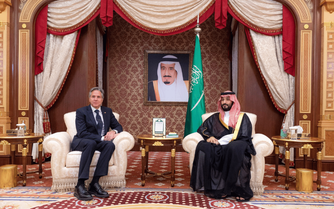 Blinken Pushes Saudi-Israeli Normalization During Meeting with MBS
