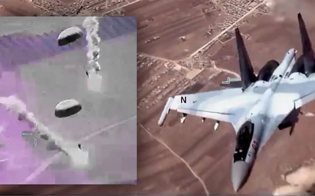 Russian Fighter Jet Hits American Drone with Flare for a Second Time in a Week