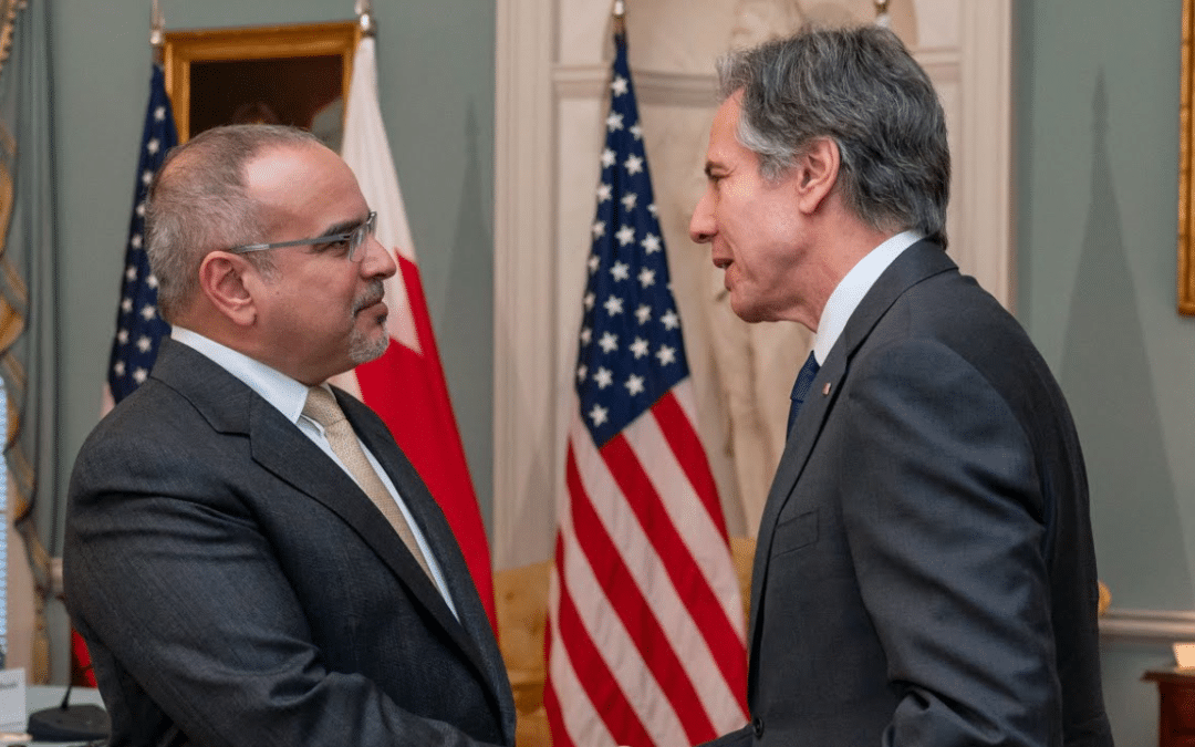 US, Bahrain to Sign Strategic Security and Economic Agreement