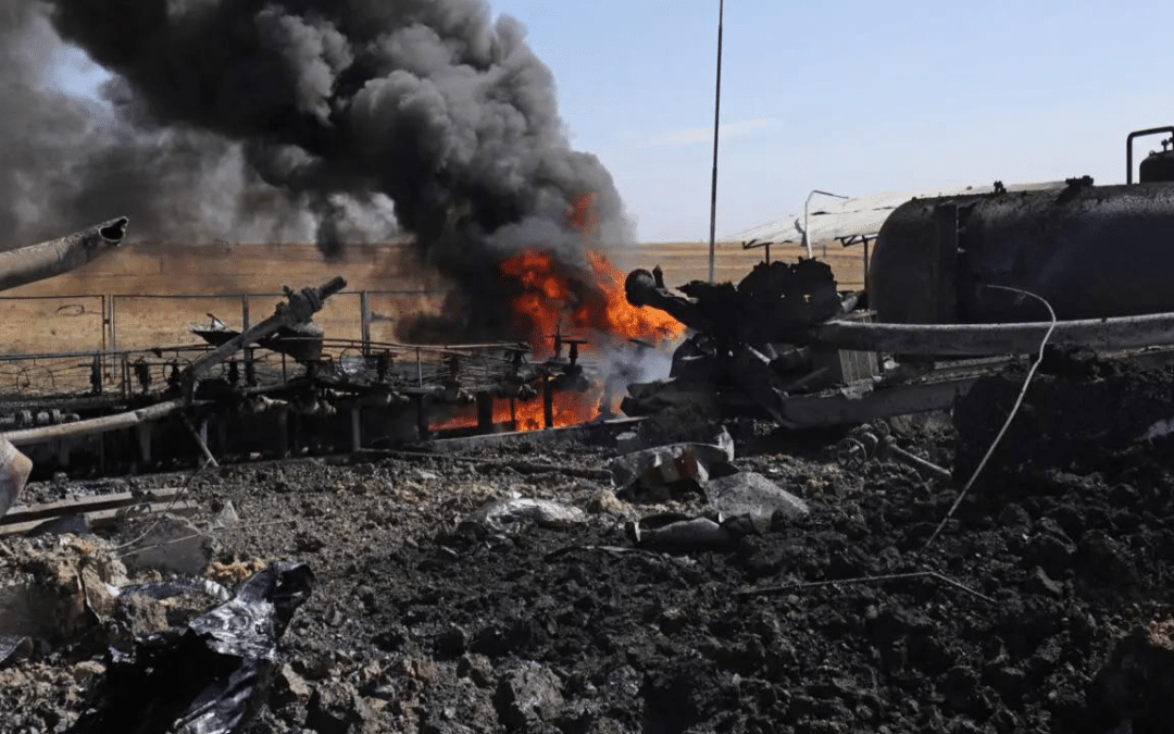 As Turkey Bombs US-Backed Kurdish Fighters, Dozens of Oil and Power Facilities Damaged in NE Syria