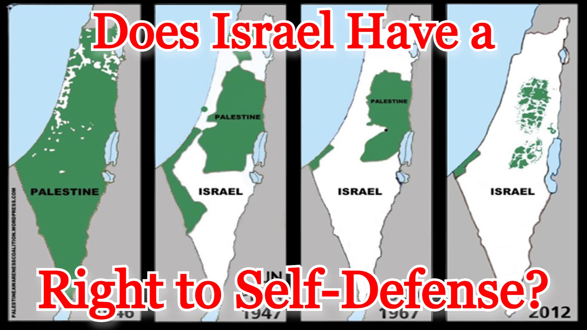 COI #482: Does Israel Have a Right to Self-Defense?