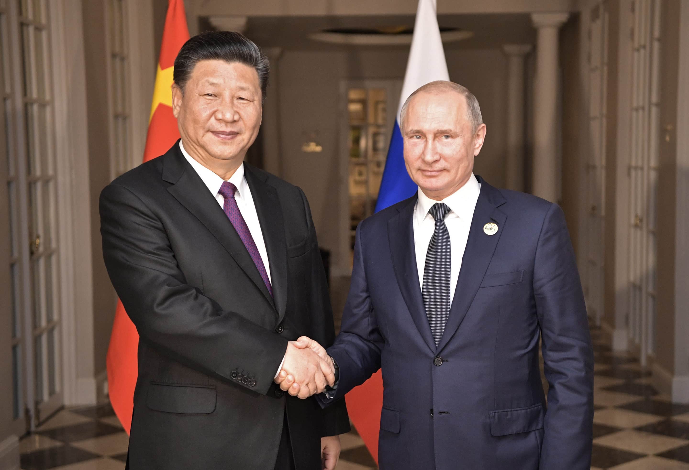 Putin Arrives in China to Meet with Xi