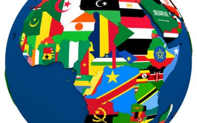 political africa map