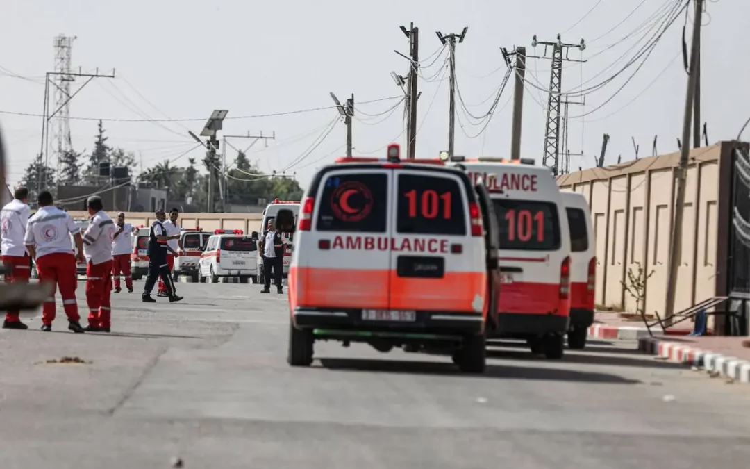 IDF Fires on Ambulance in Gaza and Arrests Medical Staff