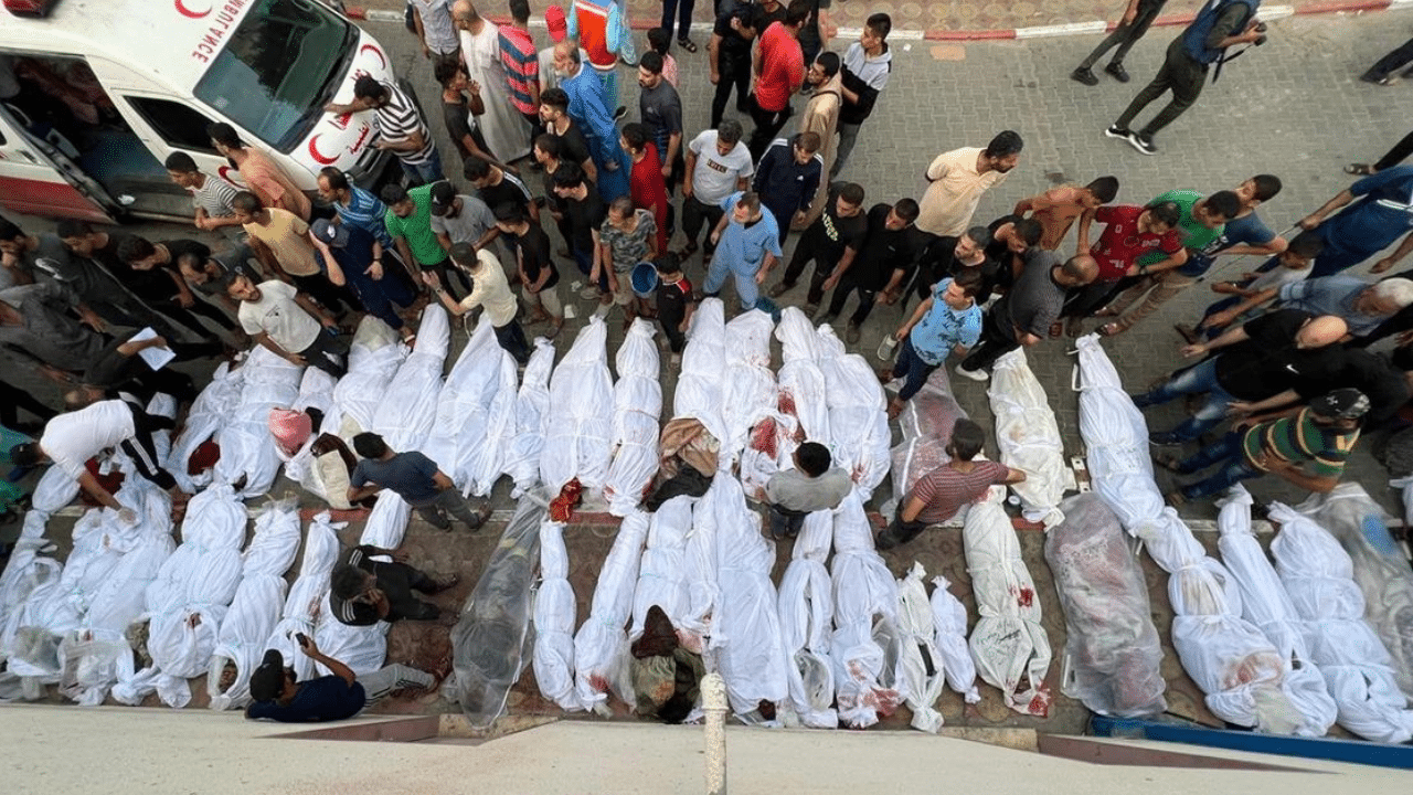 civilians killed in israeli bombing of the jabalia refugee camp october 31 2023
