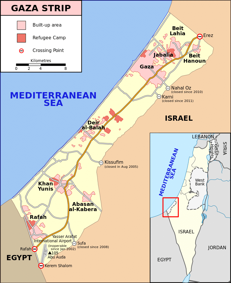 Netanyahu Says Israel Will Control Gaza-Egypt Border