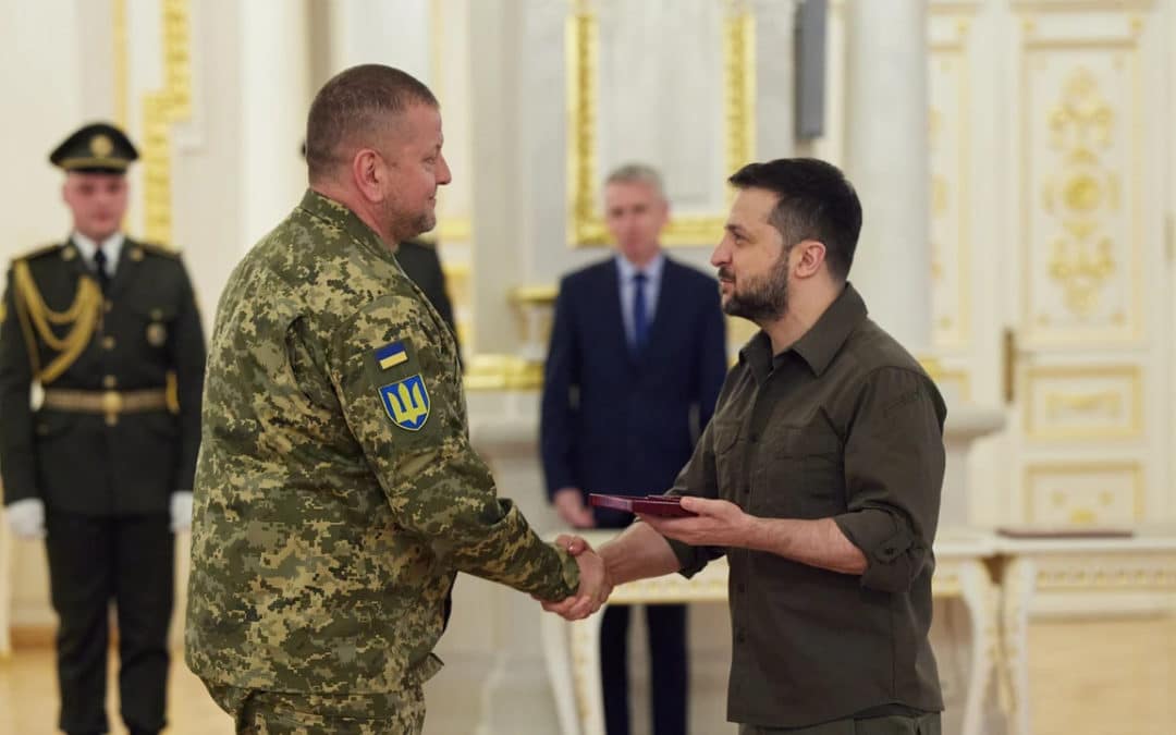 US Officials Concerned About Split Between Zelensky and Military Chief
