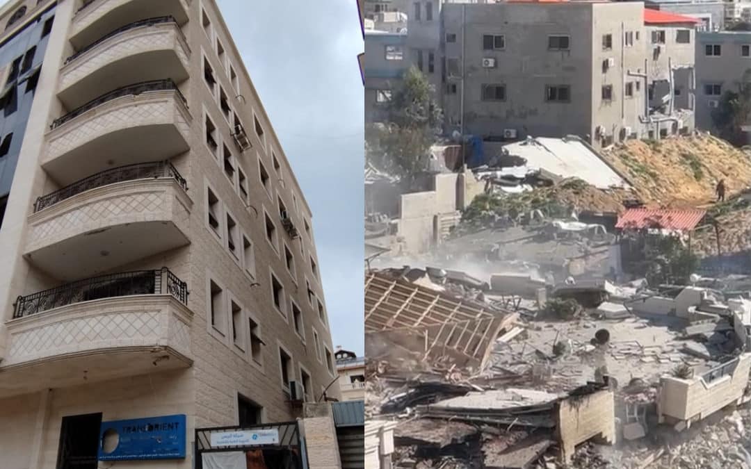 Israel Destroys Belgian Aid Agency Office in Gaza