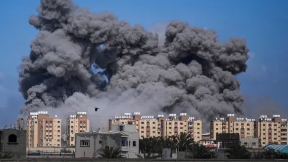 gaza explosion buildings