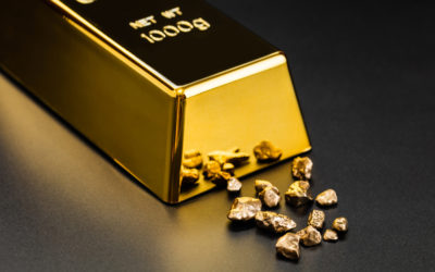 gold bullion and nuggets