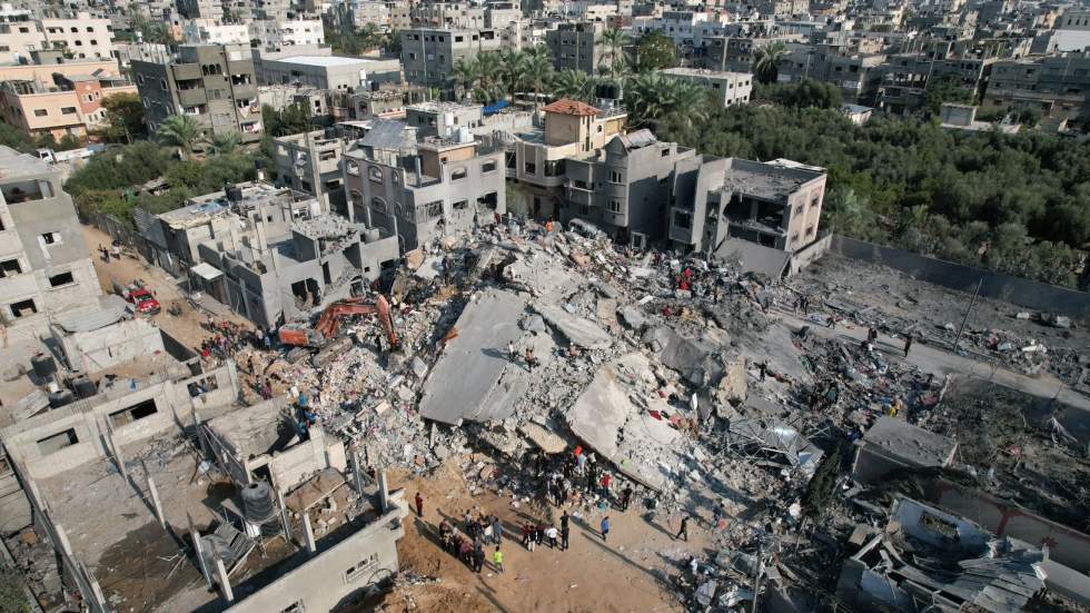 HRW engineer building gaza