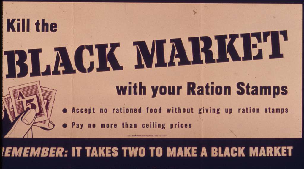 kill the black market with ration stamps remember it takes two to make a black a63d0a 1024