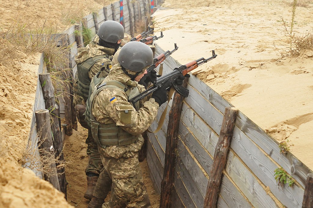 3rd id conducts live fire exercise with ukrainian soldiers