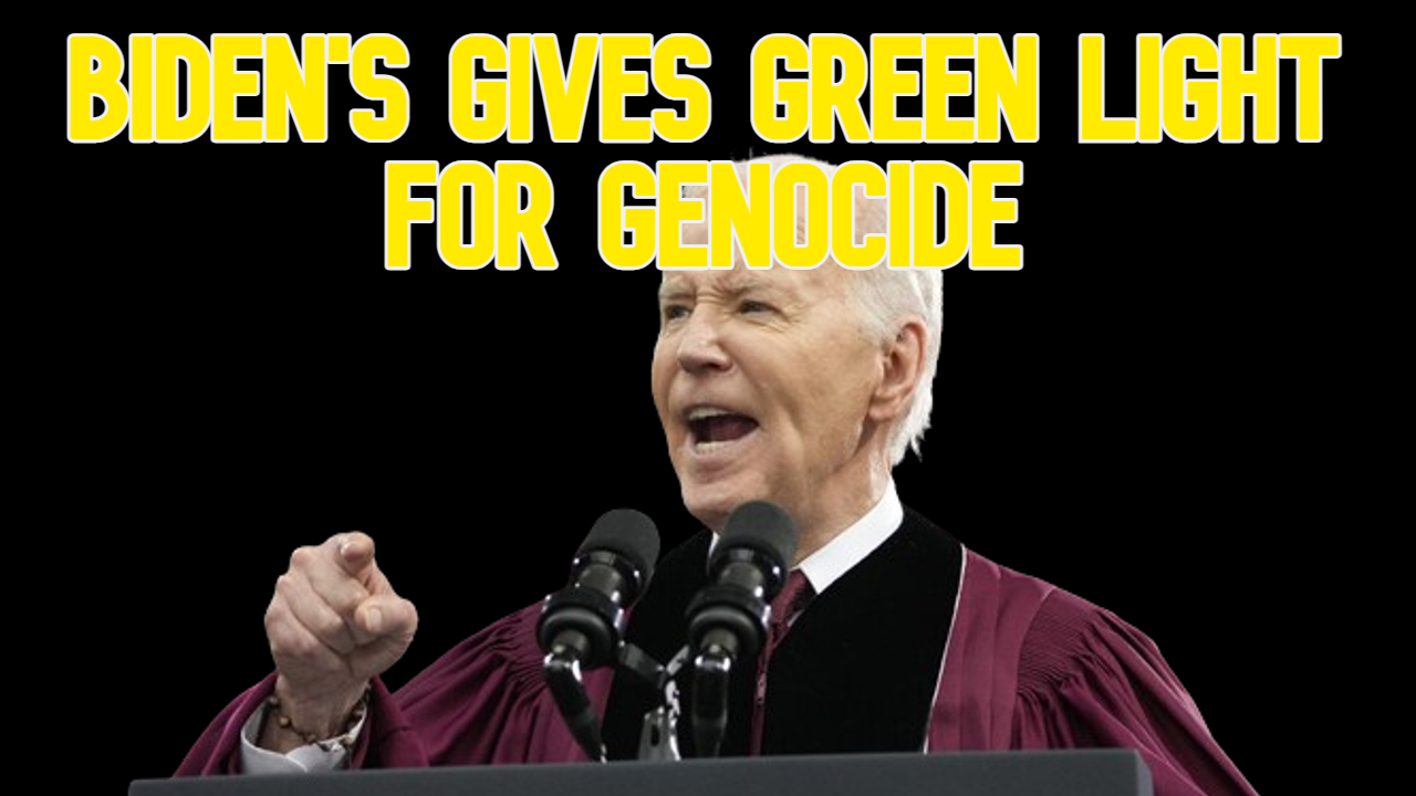 COI #599: Biden’s Gives Green Light for Genocide