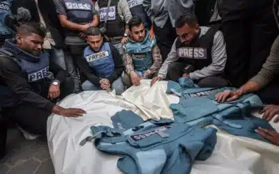 Death Toll for Palestinian Journalists Hits 160 in Gaza
