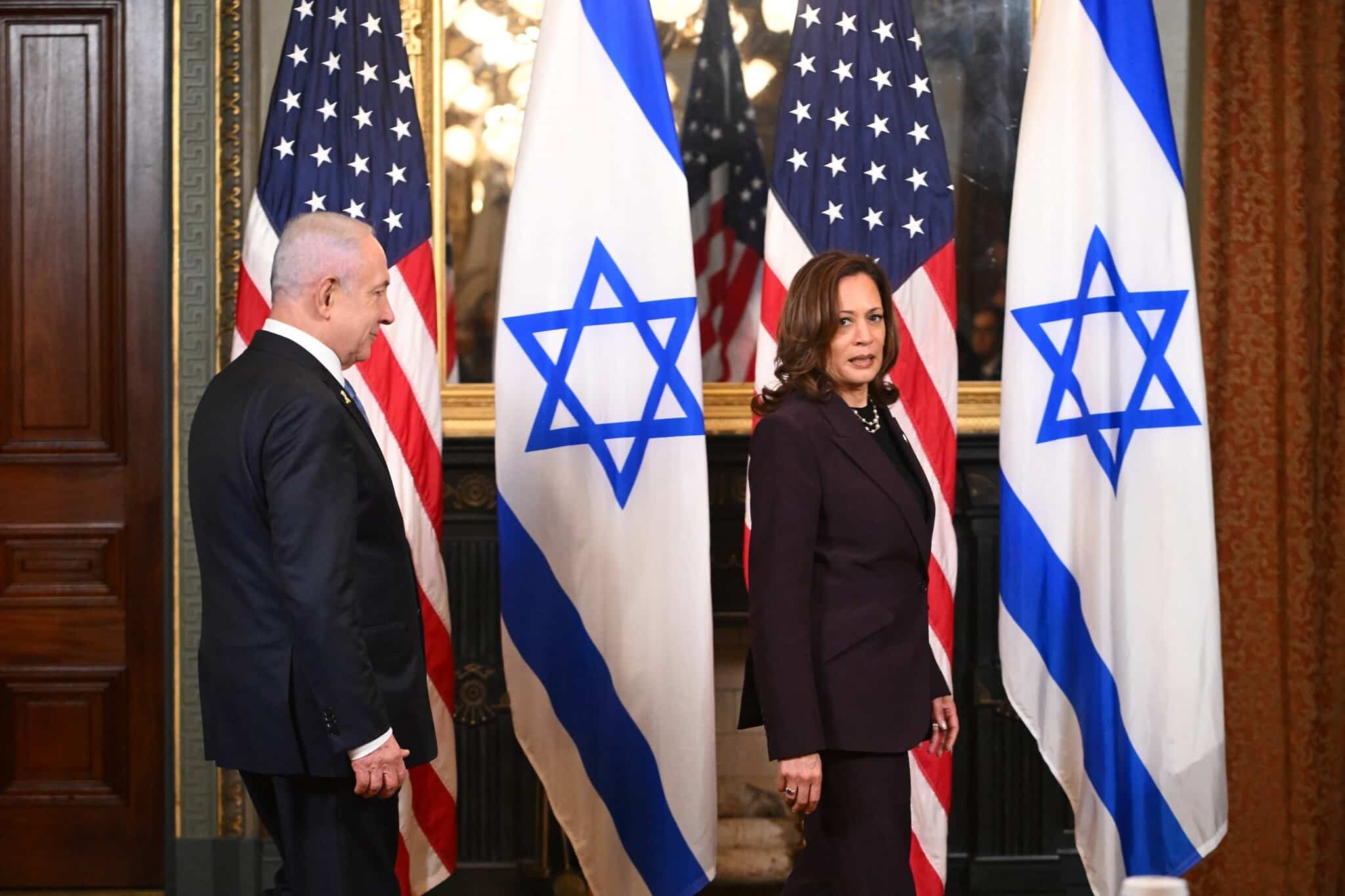 bibi, biden, and harris